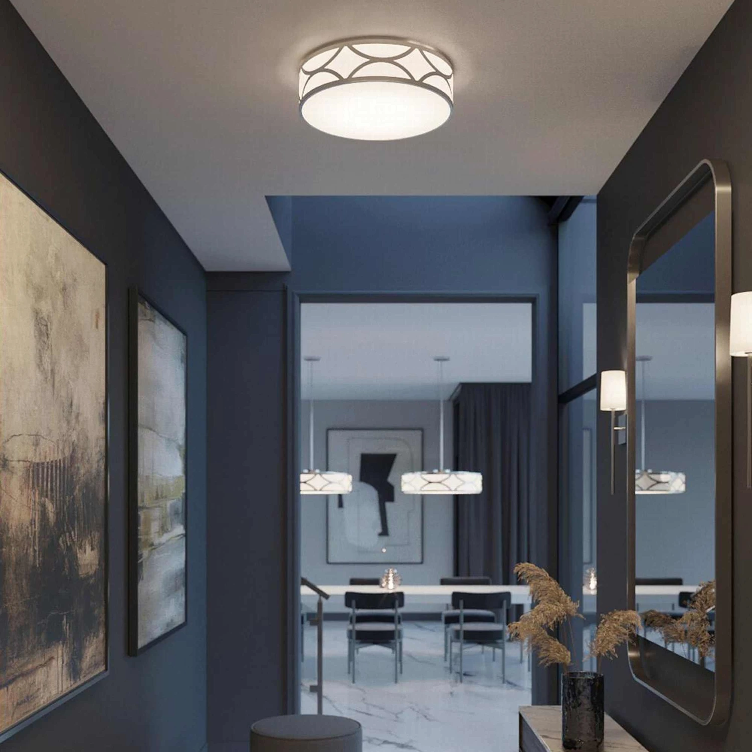 Lake LED Flush Mount Ceiling Light 5 Lake LED Flush Mount Ceiling Light - Image 3