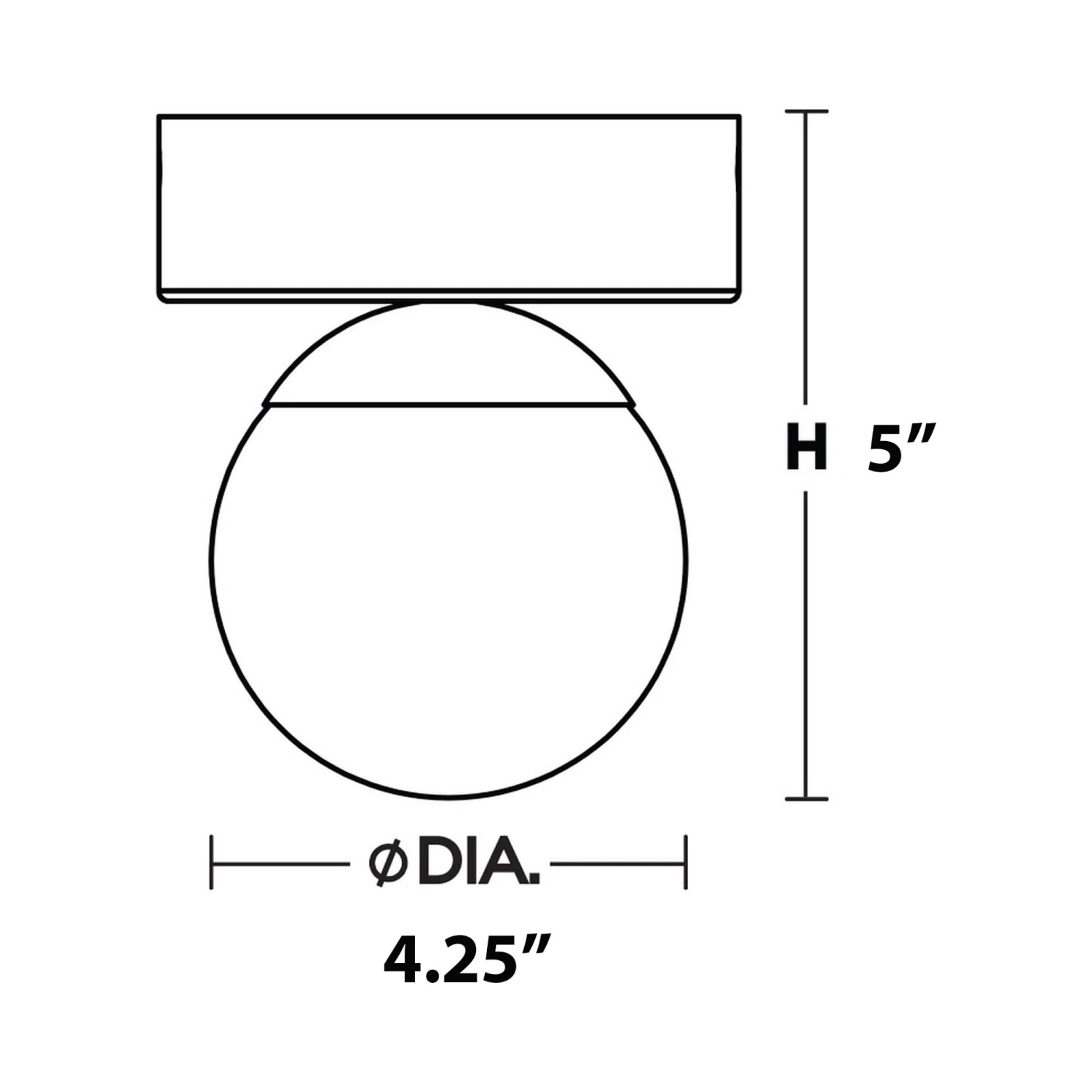 Pearl LED Flush Mount Ceiling Light 7 Pearl LED Flush Mount Ceiling Light - Image 5