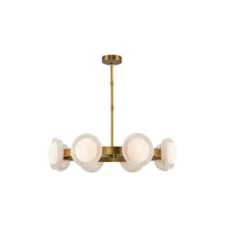 Alonso LED Chandelier -City Lights Store alora lighting alonso led chandelier 04 be7cb444 60a6 4977 8b6a 0a33224f139d