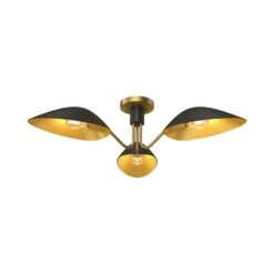 Oscar Semi Flush Mount Ceiling Light -City Lights Store alora mood oscar semi flush mount ceiling light 01