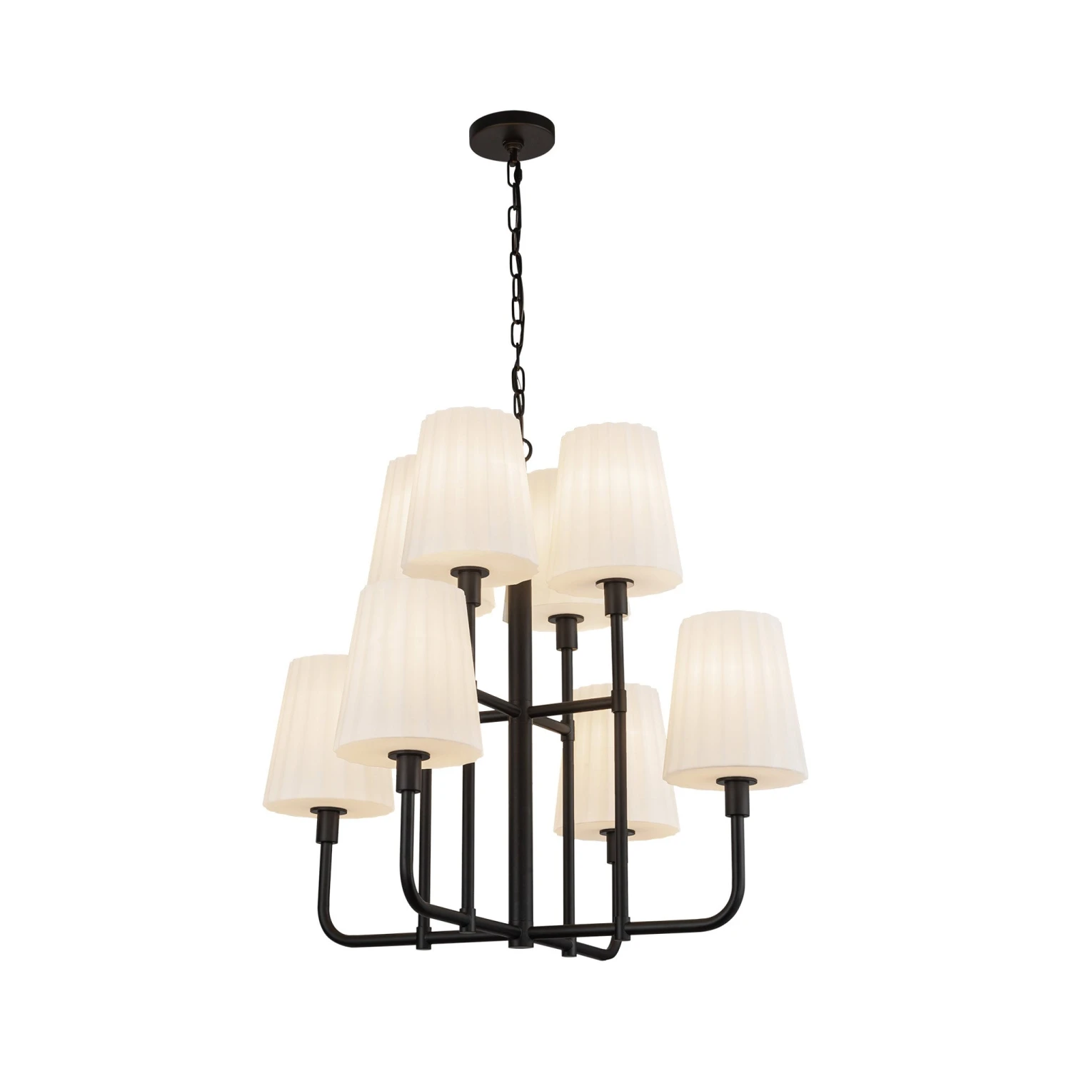 Plisse Chandelier 8 Plisse Chandelier - Image 6