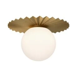 Plume Flush Mount Ceiling Light -City Lights Store alora mood plume flush mount ceiling light 03