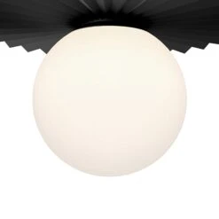 Plume Flush Mount Ceiling Light -City Lights Store alora mood plume flush mount ceiling light 05
