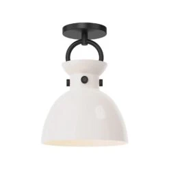 Waldo Semi Flush Mount Ceiling Light -City Lights Store alora mood waldo semi flush mount ceiling light 06 a381d20c 2619 4363 8a51 2c4ffb4389f0