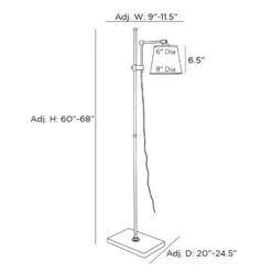 Watson Floor Lamp -City Lights Store arteriors watson floor lamp line drawing 49c4055a d16d 484e bd54 b2164fed0bee