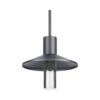 Ash Outdoor LED Pendant Light With Clear Cylinder -City Lights Store ash outdoor led pendant light with clear cylinder 01a