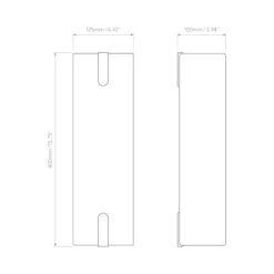 Elba Wall Light -City Lights Store astro lighting elba led wall light line drawing 01 fix 507dd91a 1f6e 45e3 bce5 513ab95cbd89