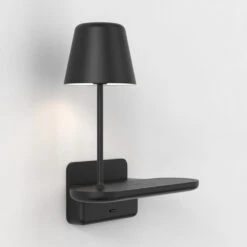 Ito Wall Light With Charging Shelf -City Lights Store astro lighting ito led wall light with charging shelf 04