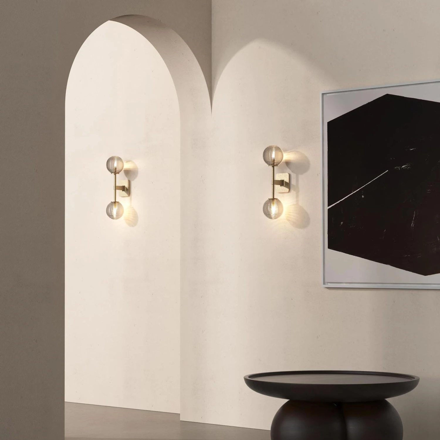 Tacoma Twin LED Wall Light 4 Tacoma Twin LED Wall Light - Image 2