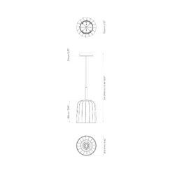 Veo Pendant Light -City Lights Store astro lighting veo pendant light line drawing 01 223fef7f 7868 4da5 8157 3249148b0dcd