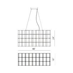 Argyle Chandelier 15 Argyle Chandelier -City Lights Store avenue argyle chandelier line drawing 02