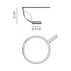Cut LED Table Lamp -City Lights Store axo light cut led table lamp line drawing d5a4d0c8 a0cf 447f aa21 df2993a70659