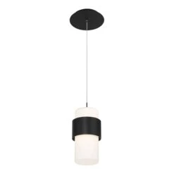 Banded LED Mini Pendant Light