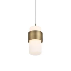 Banded LED Mini Pendant Light -City Lights Store banded led mini pendant light 05s