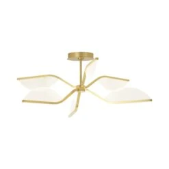 Belterra LED Semi Flush Ceiling Light -City Lights Store belterra led semi flush ceiling light 05