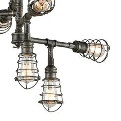 Conduit Chandelier -City Lights Store conduit chandelier 06sa