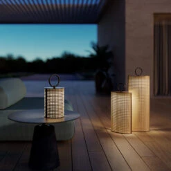Clara Outdoor LED Table Lamp -City Lights Store contardi clara outdoor led table lamp lifestyle 02 d36b1ce4 a0cb 41e2 aca0 085050caf14e