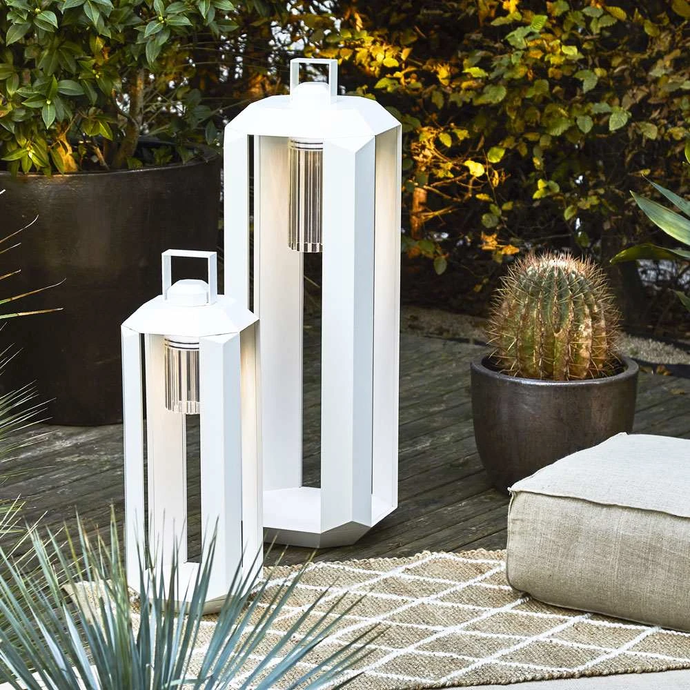 Cube Outdoor LED Rechargeable Floor Lamp 4 Cube Outdoor LED Rechargeable Floor Lamp - Image 2