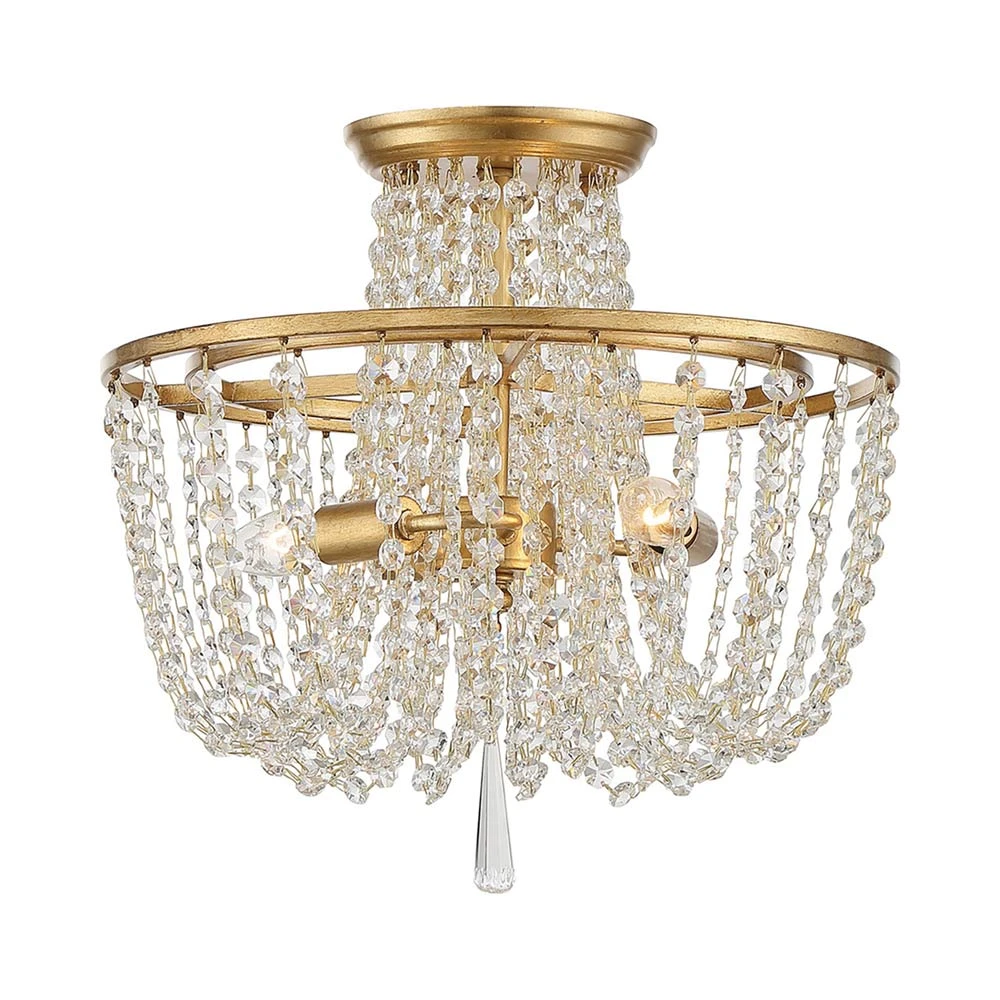 Arcadia Semi Flush Mount Ceiling Light 10 Arcadia Semi Flush Mount Ceiling Light - Image 8