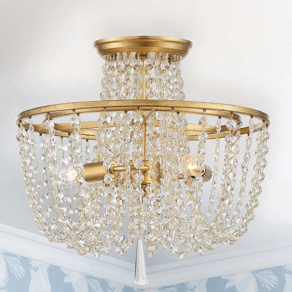 Arcadia Semi Flush Mount Ceiling Light 5 Arcadia Semi Flush Mount Ceiling Light - Image 3