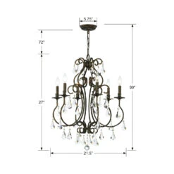 Ashton Chandelier 27 Ashton Chandelier -City Lights Store crystorama ashton chandelier line drawing 01 19dbc500 339b 48cb a4b6 d3ffa9b7409c