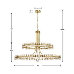 Clover Chandelier -City Lights Store crystorama clover chandelier line drawing 03 aeec5a49 fd9a 4014 ab31 89f580a7d773