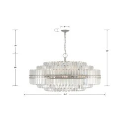 Hayes Chandelier 28 Hayes Chandelier -City Lights Store crystorama hayes chandelier line drawing 03 8d11afc2 a64e 466f 9d19 76535e3e3c47
