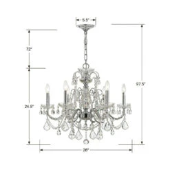 Imperial Chandelier -City Lights Store crystorama imperial chandelier line drawing 03 7d51b5f6 1080 4468 aea0 d7fd3b98abfb