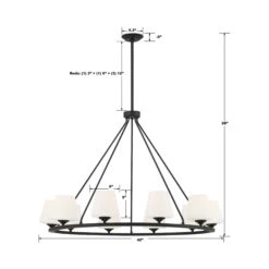 Keenan Chandelier -City Lights Store crystorama keenan chandelier line drawing 03 61101bc9 3cfc 453d 8fc7 4db64c4da3a5