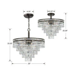 Mercer Chandelier -City Lights Store crystorama mercer chandelier line drawing b82a6680 cc2f 40b6 b015 e780923e059f