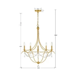 Metro Chandelier -City Lights Store crystorama metro chandelier line drawing 02 eddddfd2 1771 4add 9536 58237d569cc4