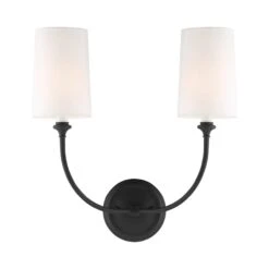 Sylvan Wall Light -City Lights Store crystorama sylvan vanity wall light 05 2abd6cc0 97d4 42ac a032 4ab53399f8e2