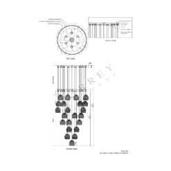 Beehive Multi Pendant Light -City Lights Store currey and company beehive multi pendant light line drawing 04 890c427a d392 499a 9636 010d3b2e8daa