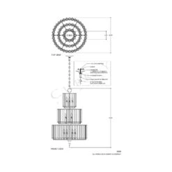 Bevilacqua Chandelier -City Lights Store currey and company bevilacqua chandelier line drawing 02 de7fe105 eec1 419d bd40 4488150a22b1