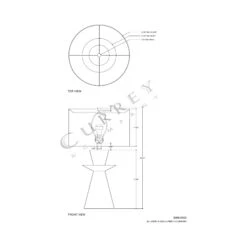 Cantata Table Lamp -City Lights Store currey and company cantata table lamp line drawing 1a752e49 874e 436e 8ba4 ba2a142b75c4