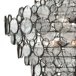 Galahad Glass Chandelier -City Lights Store currey and company galahad glass chandelier 05 687d3368 2b75 469a 9a20 4aac5560d458