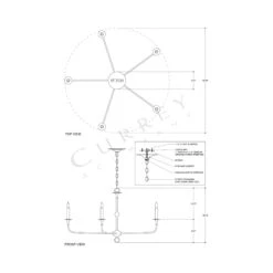 Nottaway Chandelier -City Lights Store currey and company nottaway chandelier line drawing 01 946a9ccd 62eb 4dff b6f2 52d3a06c58b1