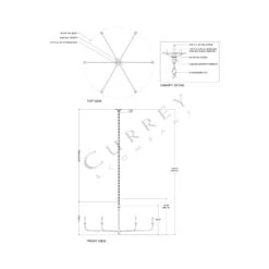 Nottaway Chandelier -City Lights Store currey and company nottaway chandelier line drawing 04 a9972e03 cf03 426f bac8 860c53f38a04