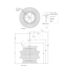 Phebe Chandelier -City Lights Store currey and company phebe chandelier line drawing 02 a718f386 c483 470f aa95 281ed4cb30e7