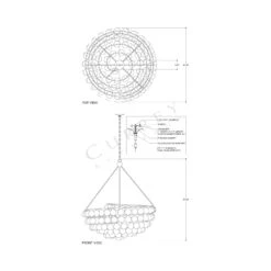 Stratosphere Chandelier -City Lights Store currey and company stratosphere chandelier line drawing 6cbb4232 a62c 461d 9be7 069deb63719d