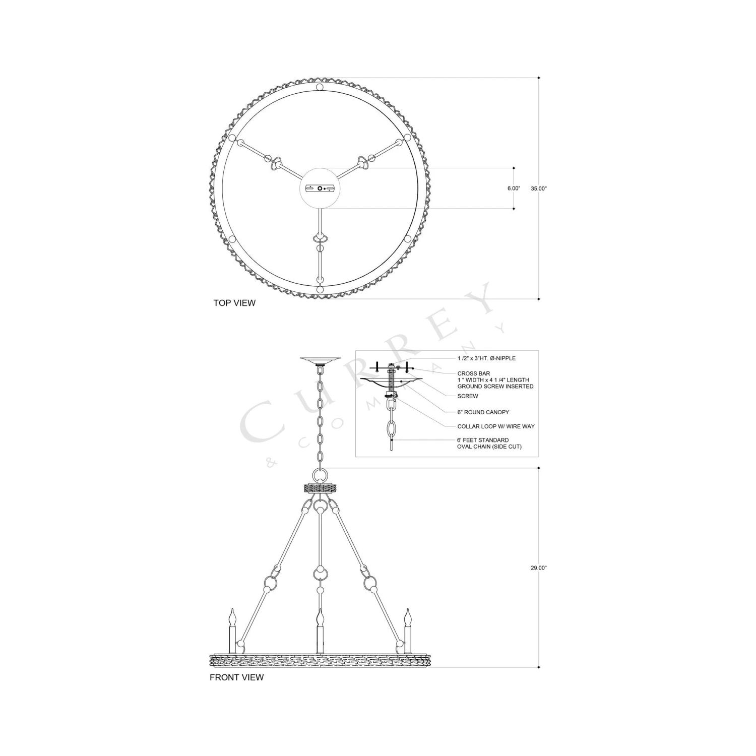 Tidewater Chandelier 6 Tidewater Chandelier - Image 4