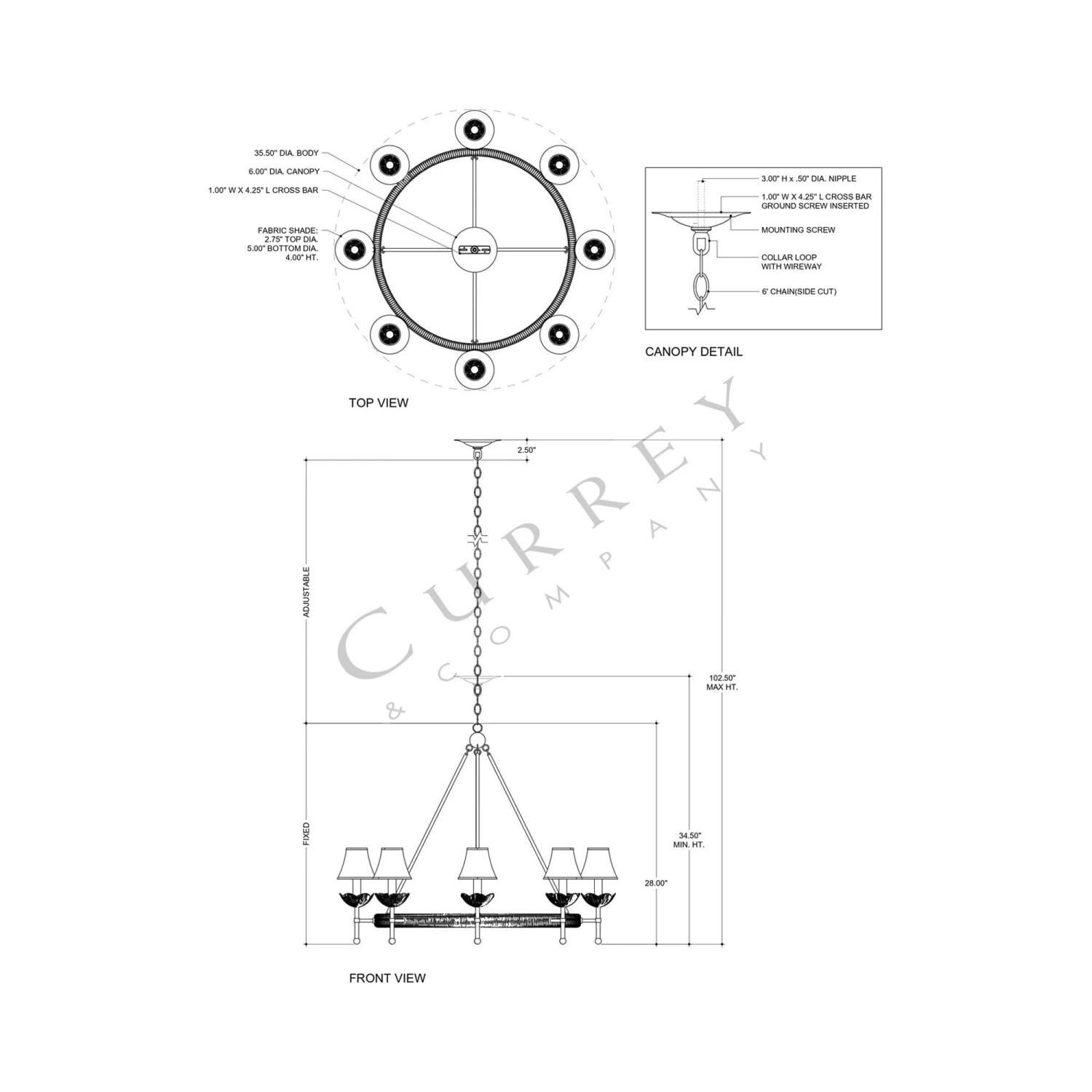 Vichy Chandelier 11 Vichy Chandelier - Image 9
