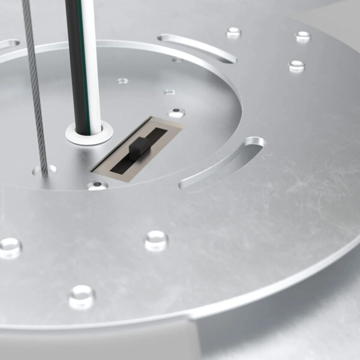 Delta Round Indoor/Outdoor LED Flush Mount Ceiling Light 6 Delta Round Indoor/Outdoor LED Flush Mount Ceiling Light - Image 4