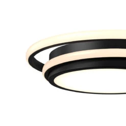 Newton LED Flush Mount Ceiling Light 8 Newton LED Flush Mount Ceiling Light -City Lights Store dals lighting newton led flush mount ceiling light 02