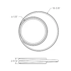 Newton LED Flush Mount Ceiling Light 9 Newton LED Flush Mount Ceiling Light -City Lights Store dals lighting newton led flush mount ceiling light line drawing