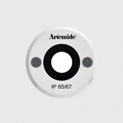 Artemide Ego Round Recessed Outdoor LED Ceiling Light