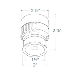 Koto™ LED Module -City Lights Store elco lighting koto led module line drawing