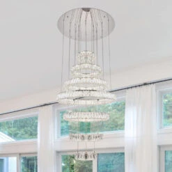 Monroe LED Chandelier -City Lights Store elegant lighting monroe led chandelier lifestyle 05 5efb707d 53cf 41e3 8e43 ce13dee8d052
