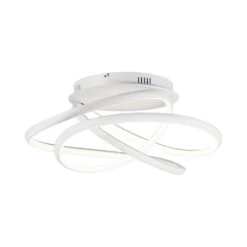 Twisted LED Flush Mount Ceiling Light