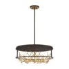 Aerie LED Chandelier -City Lights Store eurofase aerie led chandelier 01a